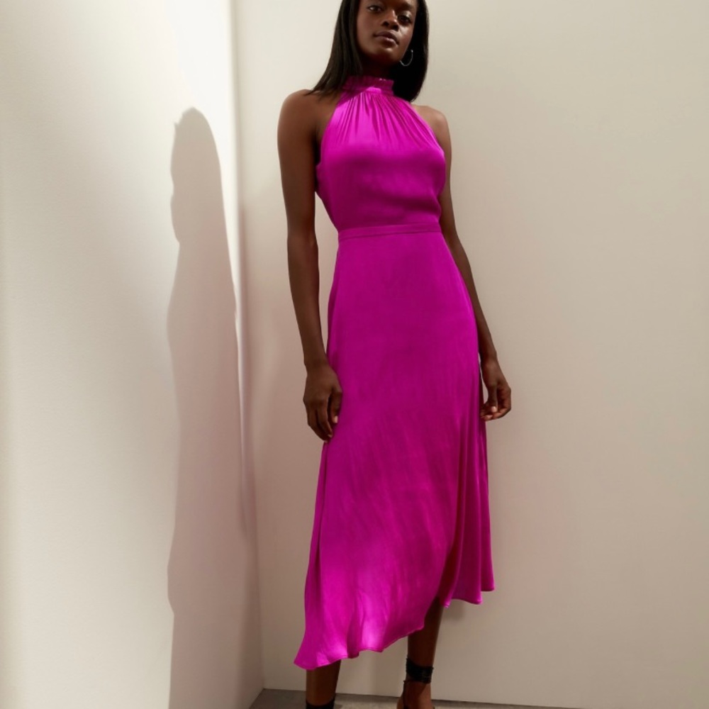 COPY - Satin MIDI Dress
